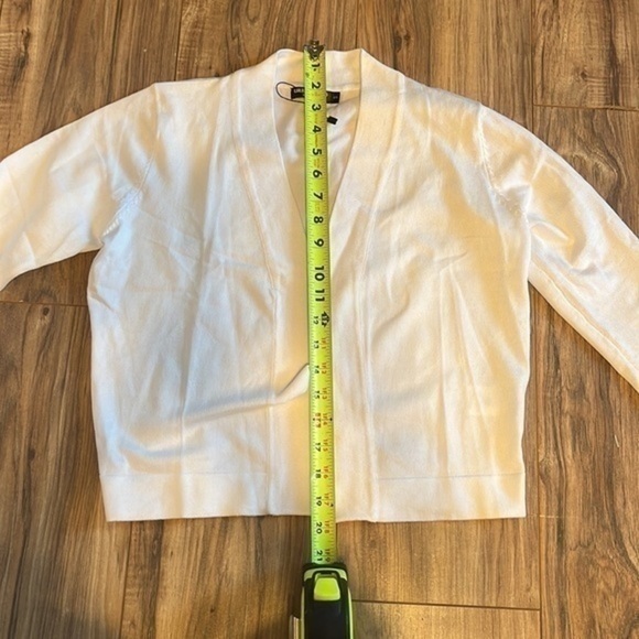 Urban CoCo Women's 3/4 Sleeve Open Front Shrugs Crew Neck Cardigan Sweater - Picture 3 of 9